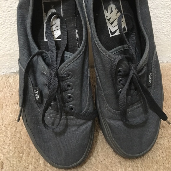 Charcoal gray Vans - Picture 9 of 11